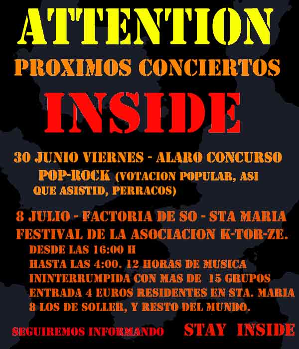 Conciertos  a la vista